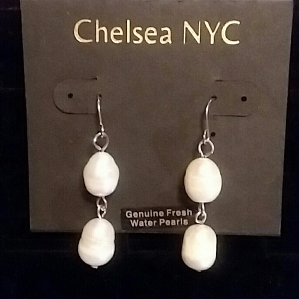 Pearl earrings
